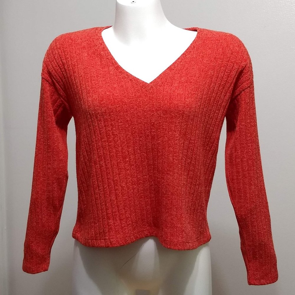 ZARA * Wide Rib Boxy Sweater, EUC